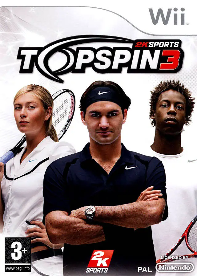 Capa de Top Spin 3
