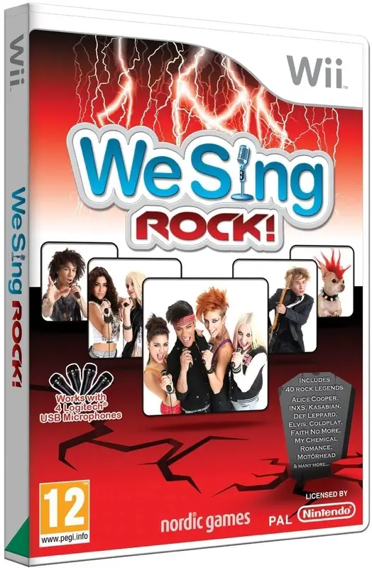 Capa de We Sing: Rock!
