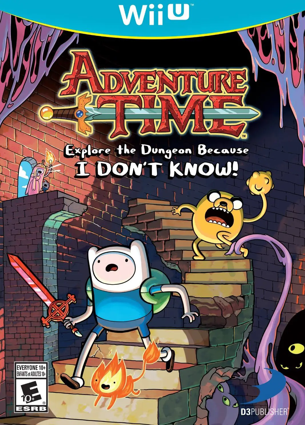 Capa de Adventure Time: Explore the Dungeon Because I DON'T KNOW!