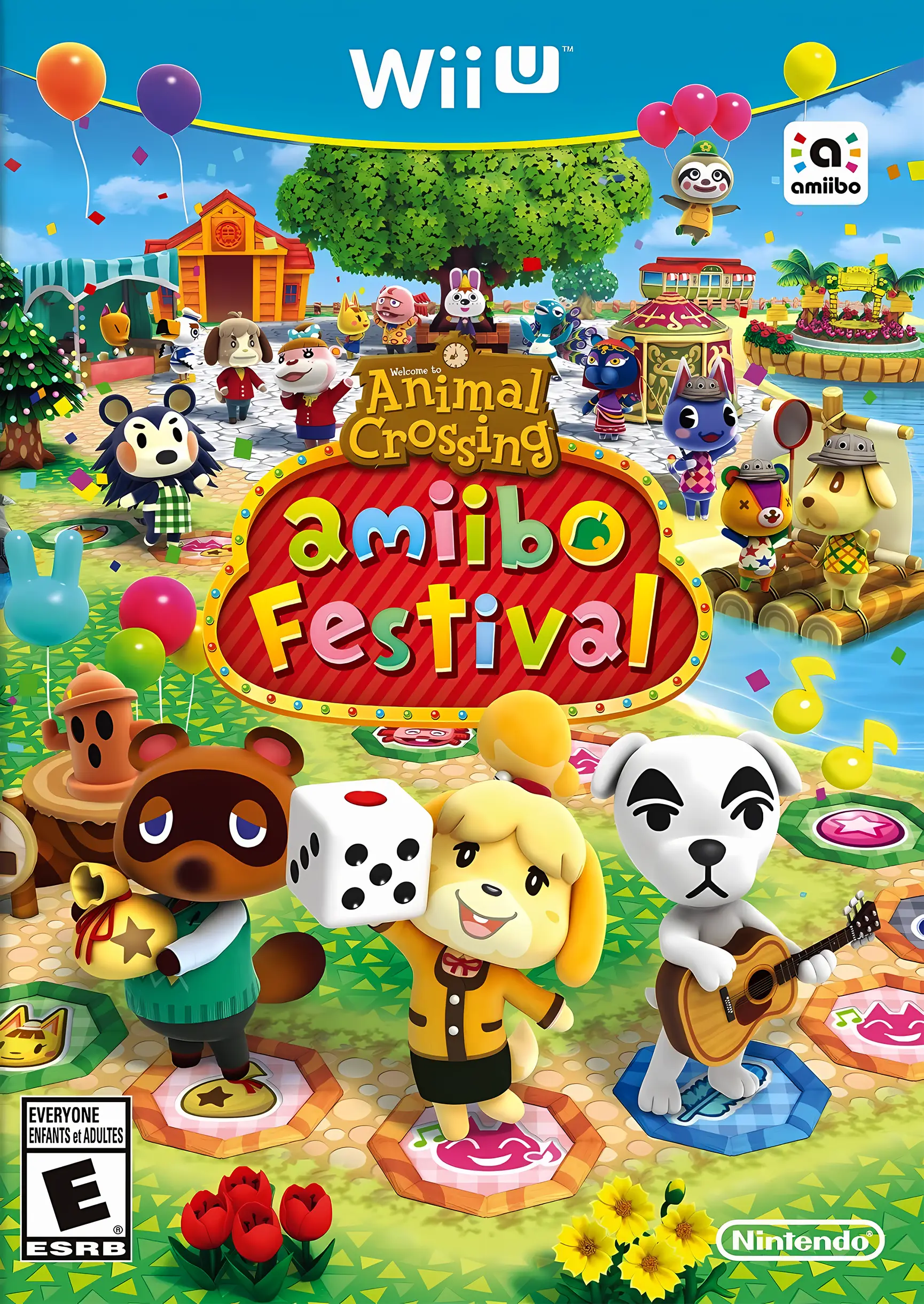 Capa de Animal Crossing: amiibo Festival