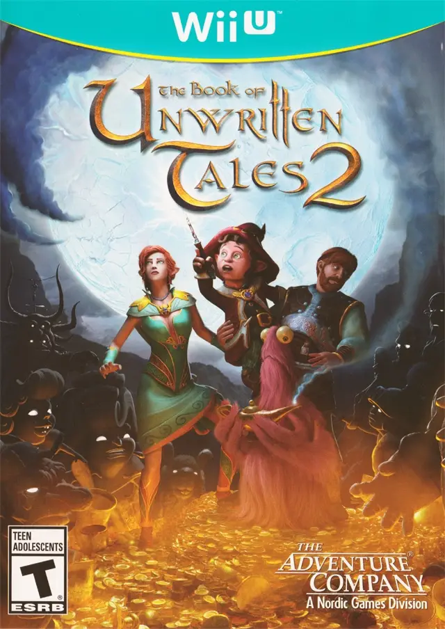 Capa de Book of Unwritten Tales 2
