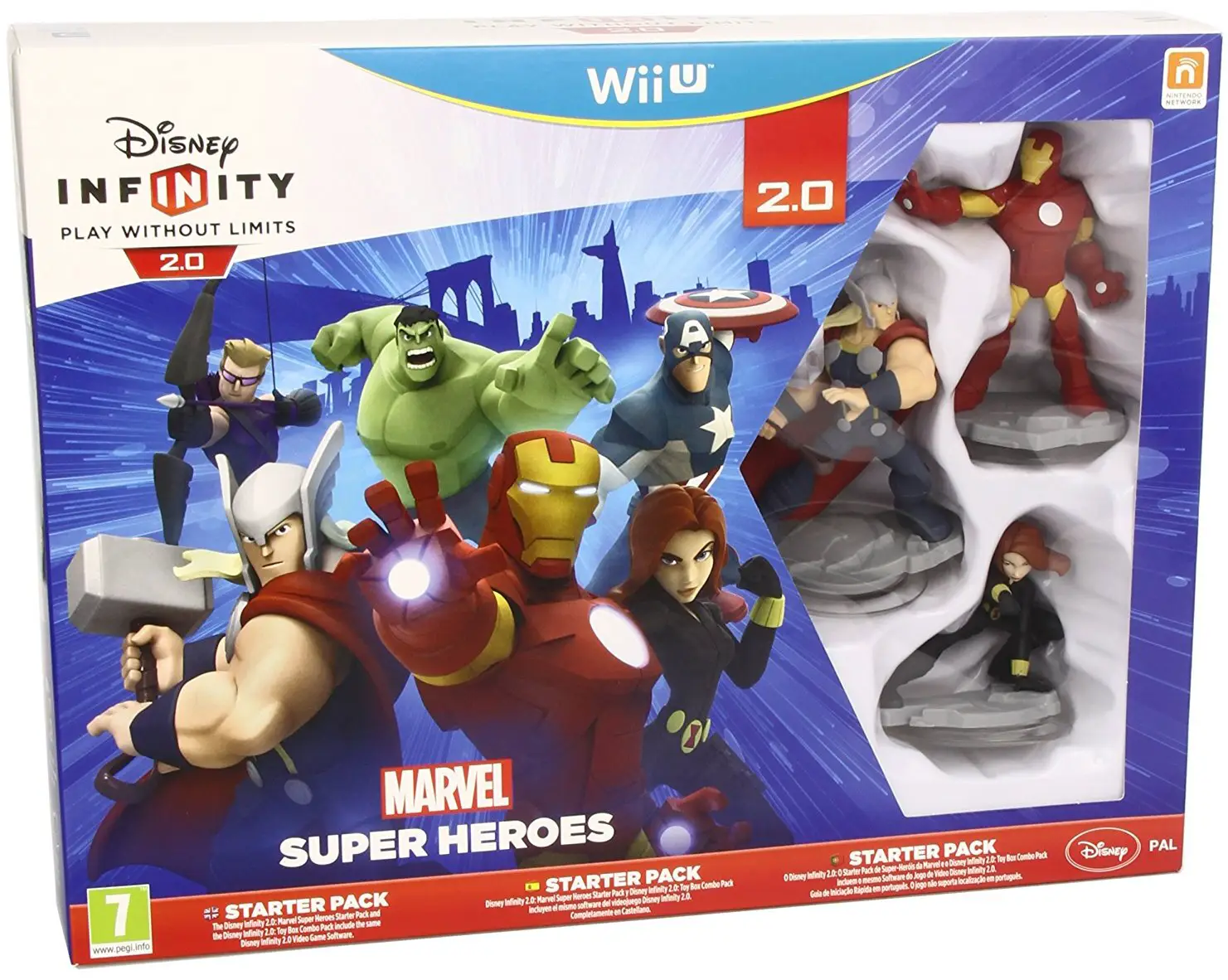 Capa de Disney Infinity 2.0 Edition Marvel Super Heroes