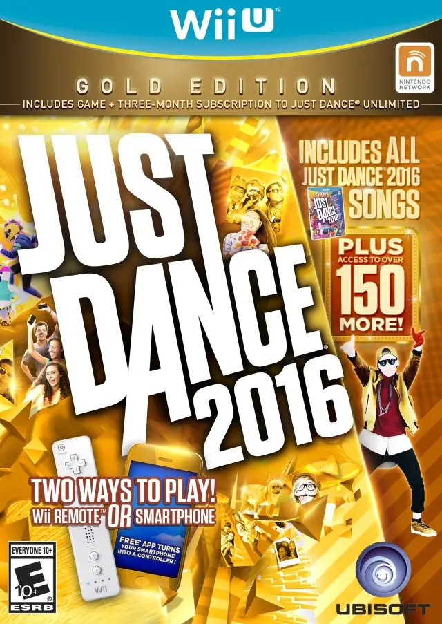 Capa de Just Dance 2016 [Gold Edition]
