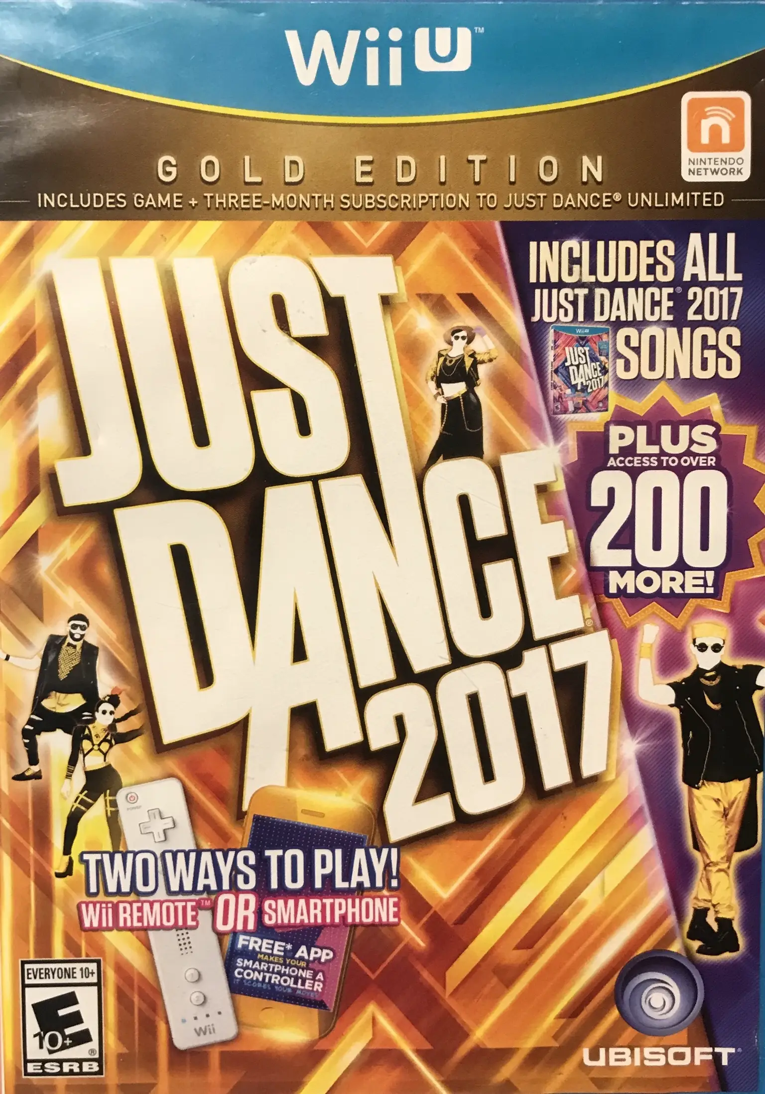 Capa de Just Dance 2017 [Gold Edition]