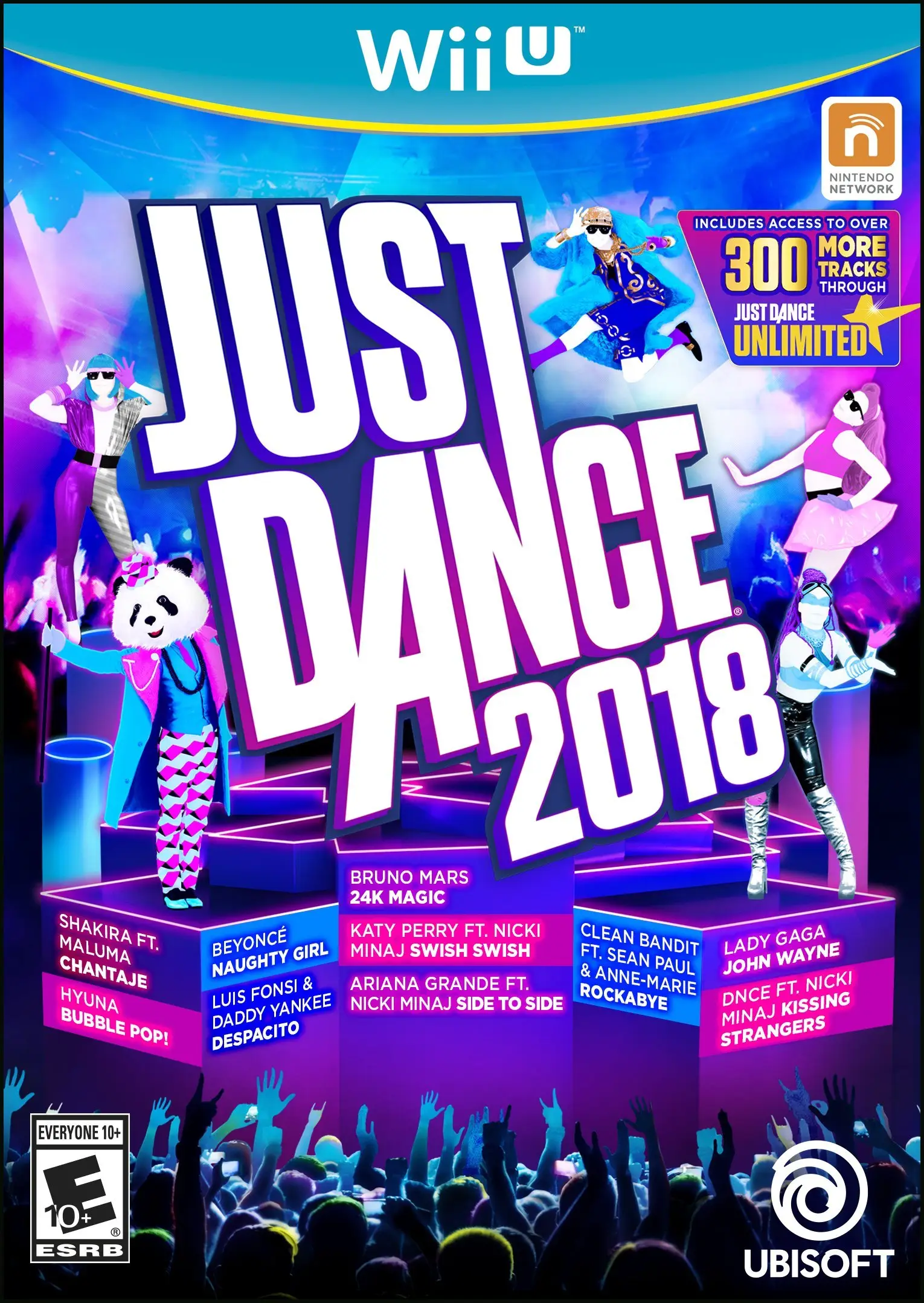 Capa de Just Dance 2018