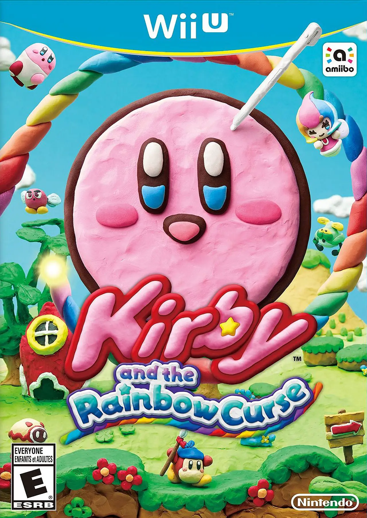 Capa de Kirby and the Rainbow Curse