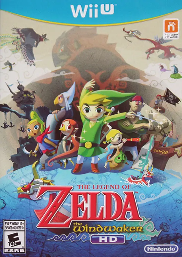 Capa de Legend of Zelda: The Wind Waker HD [Full Color Variant]