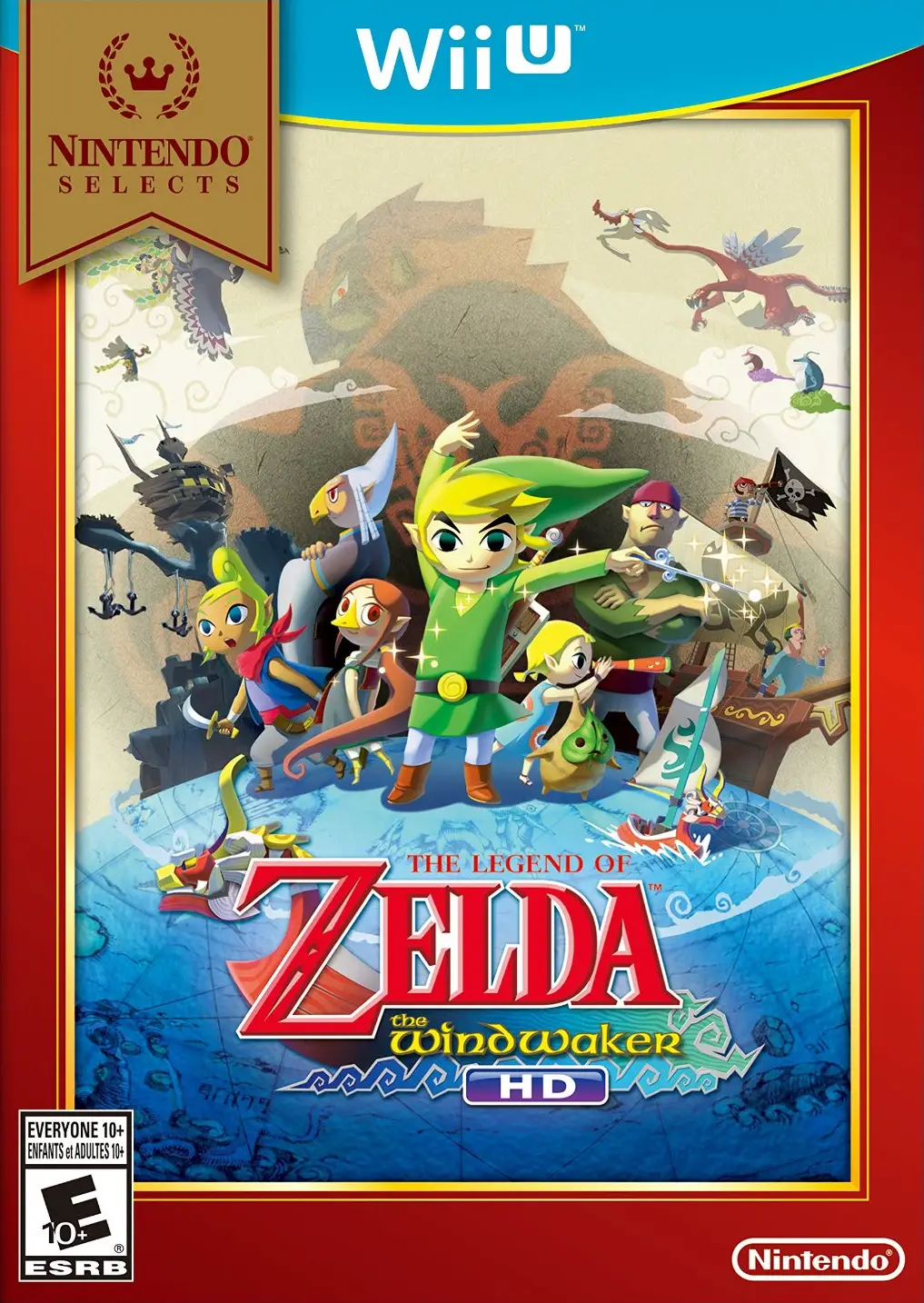 Capa de Legend of Zelda: The Wind Waker HD [Nintendo Selects]