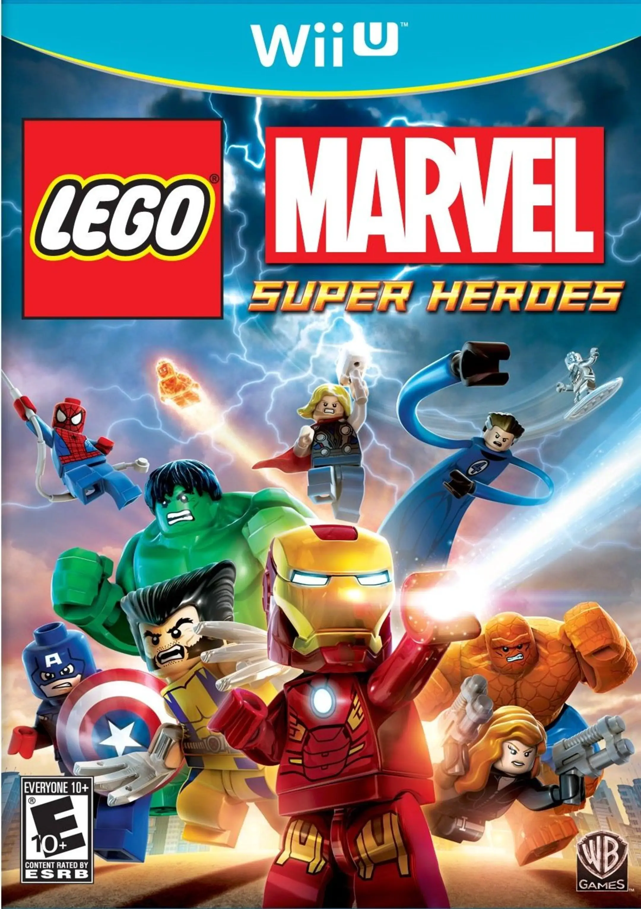 Capa de LEGO Marvel Super Heroes