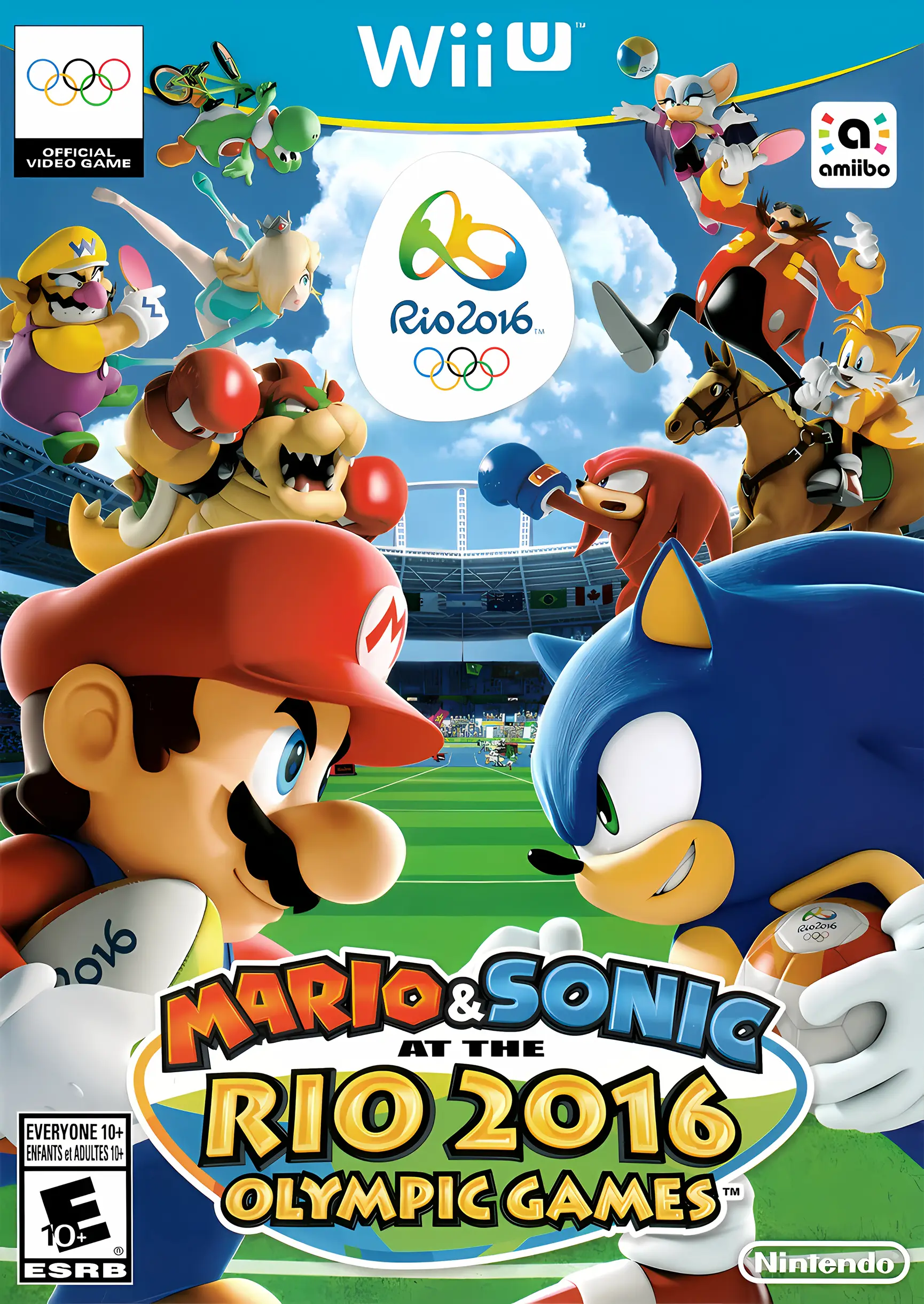 Capa de Mario & Sonic at the Rio 2016 Olympic Games