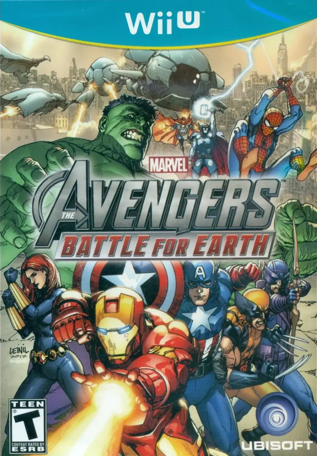 Capa de Marvel Avengers: Battle for Earth