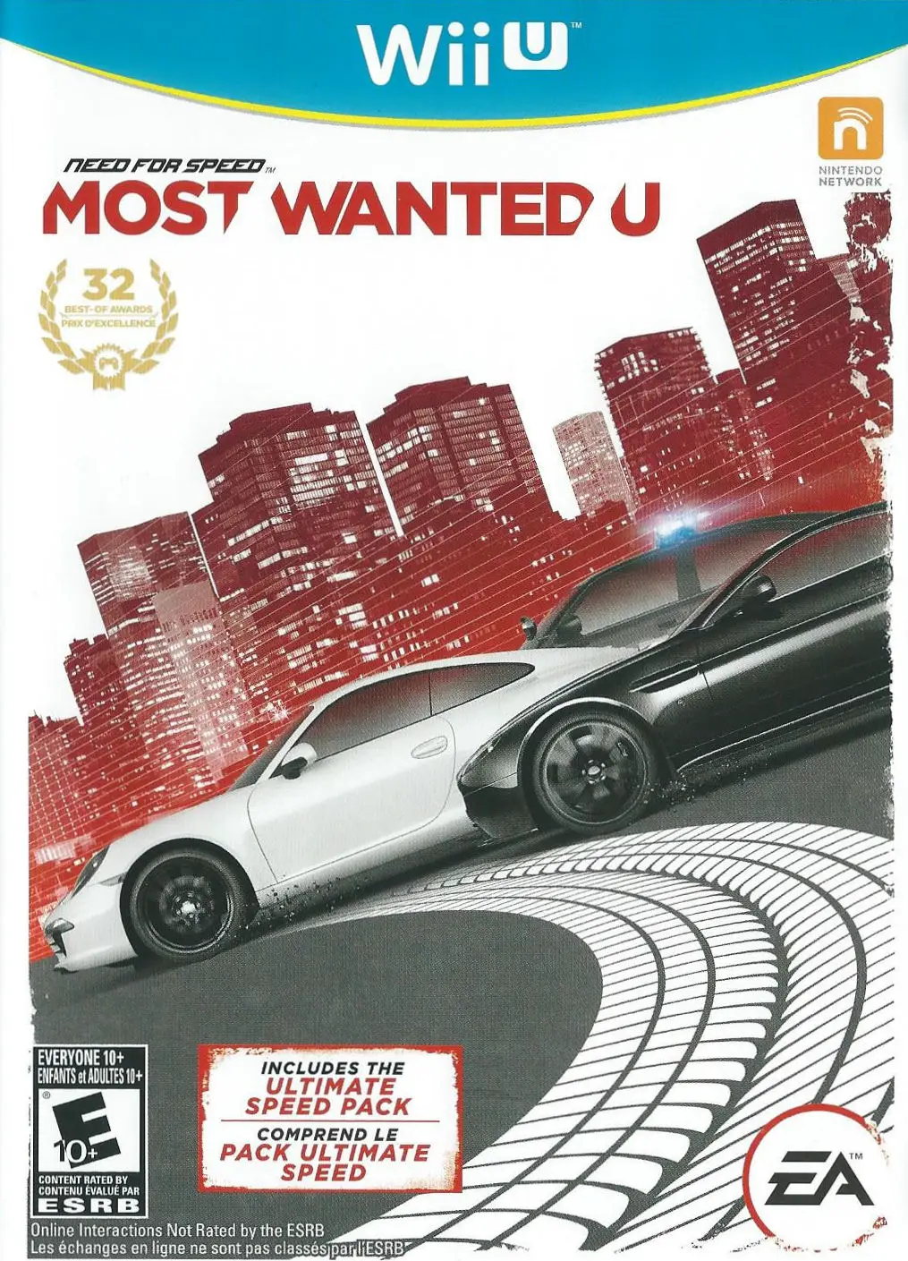 Capa de Need for Speed: Most Wanted U