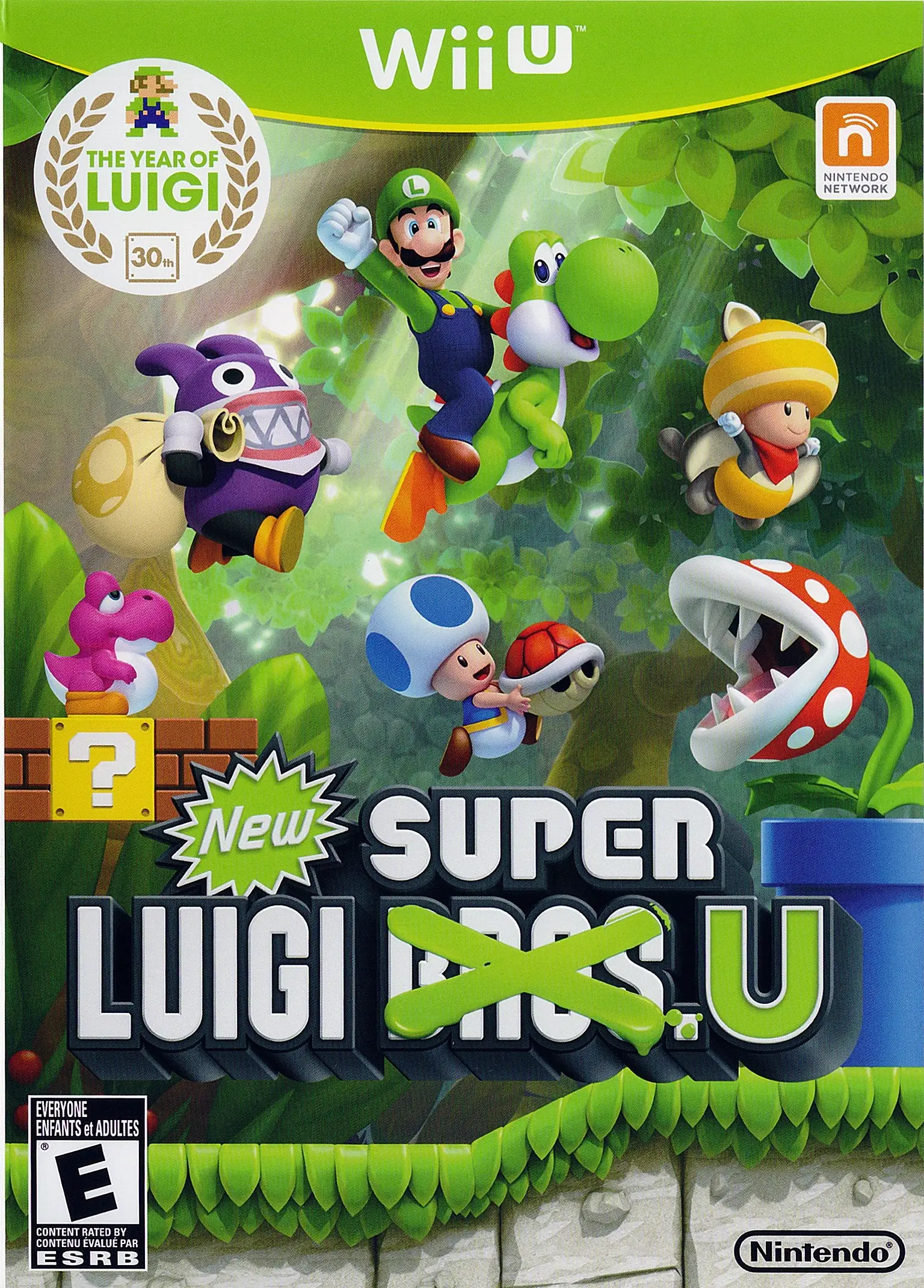 Capa de New Super Luigi U