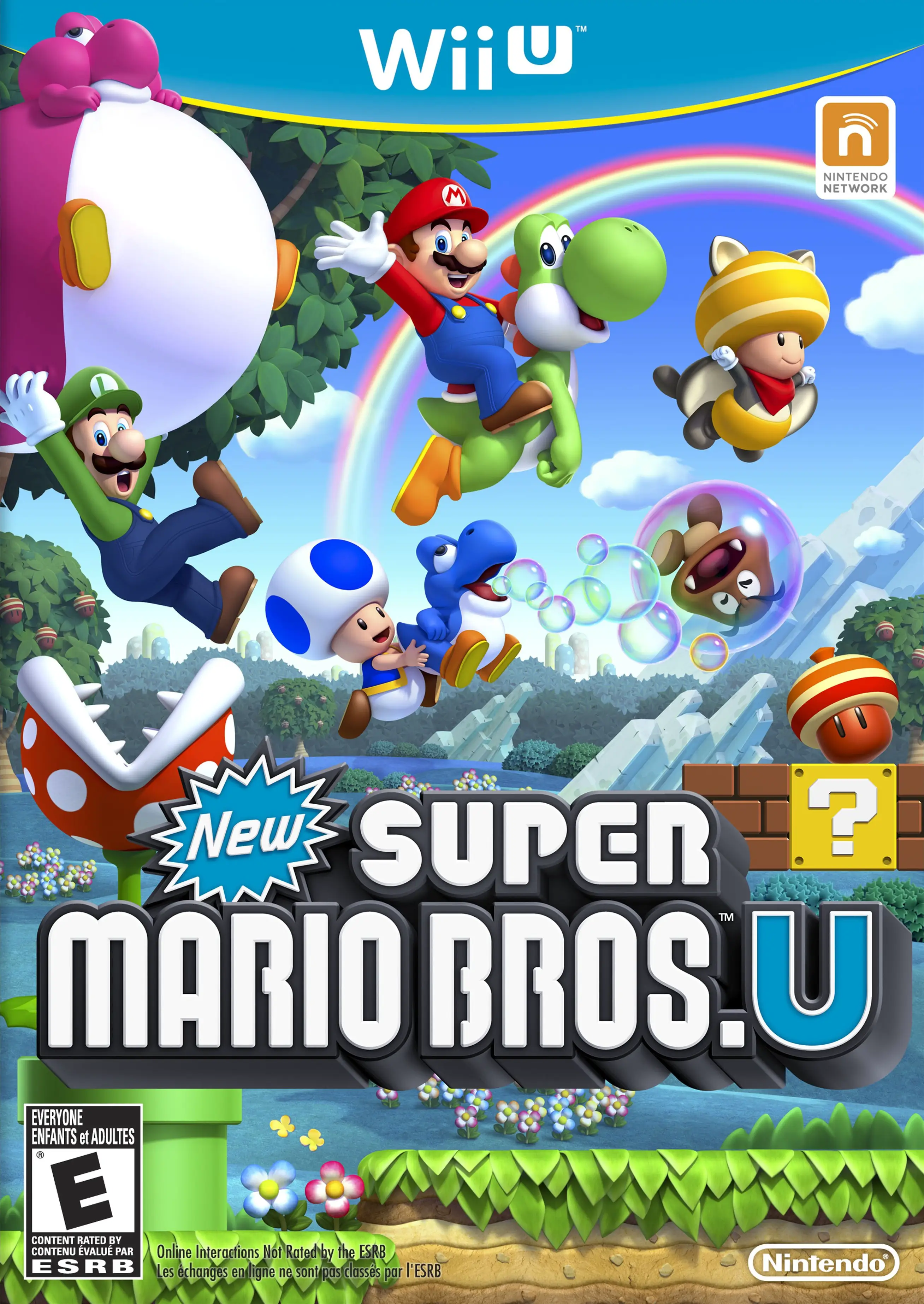 Capa de New Super Mario Bros. U