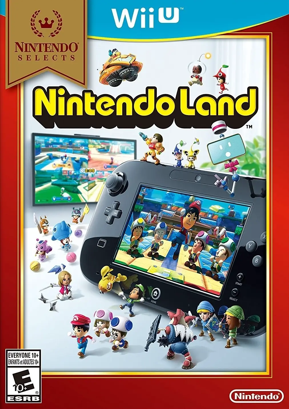 Capa de Nintendo Land [Nintendo Selects]