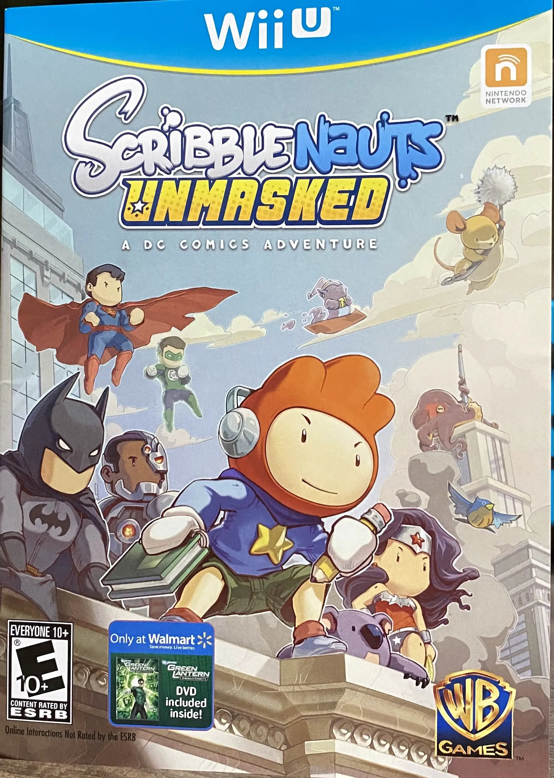 Capa de Scribblenauts Unmasked A DC Comics Adventure [Walmart]