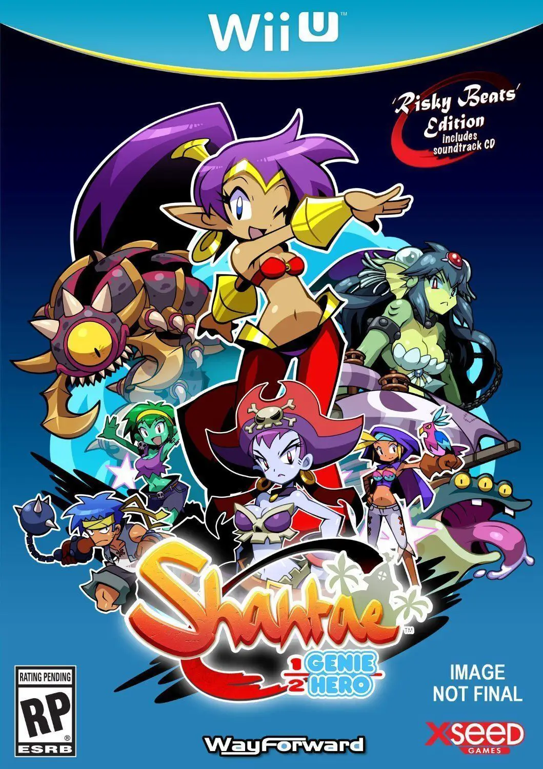 Capa de Shantae: Half-Genie Hero [Risky Beats Edition]