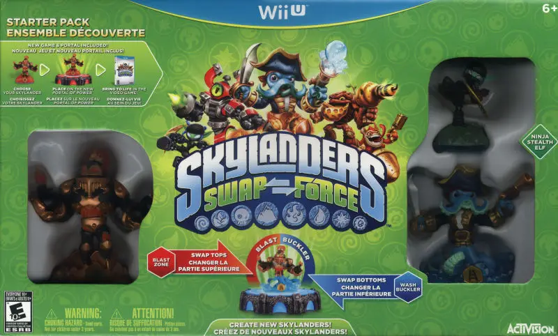 Capa de Skylanders: SWAP Force [Starter Pack]
