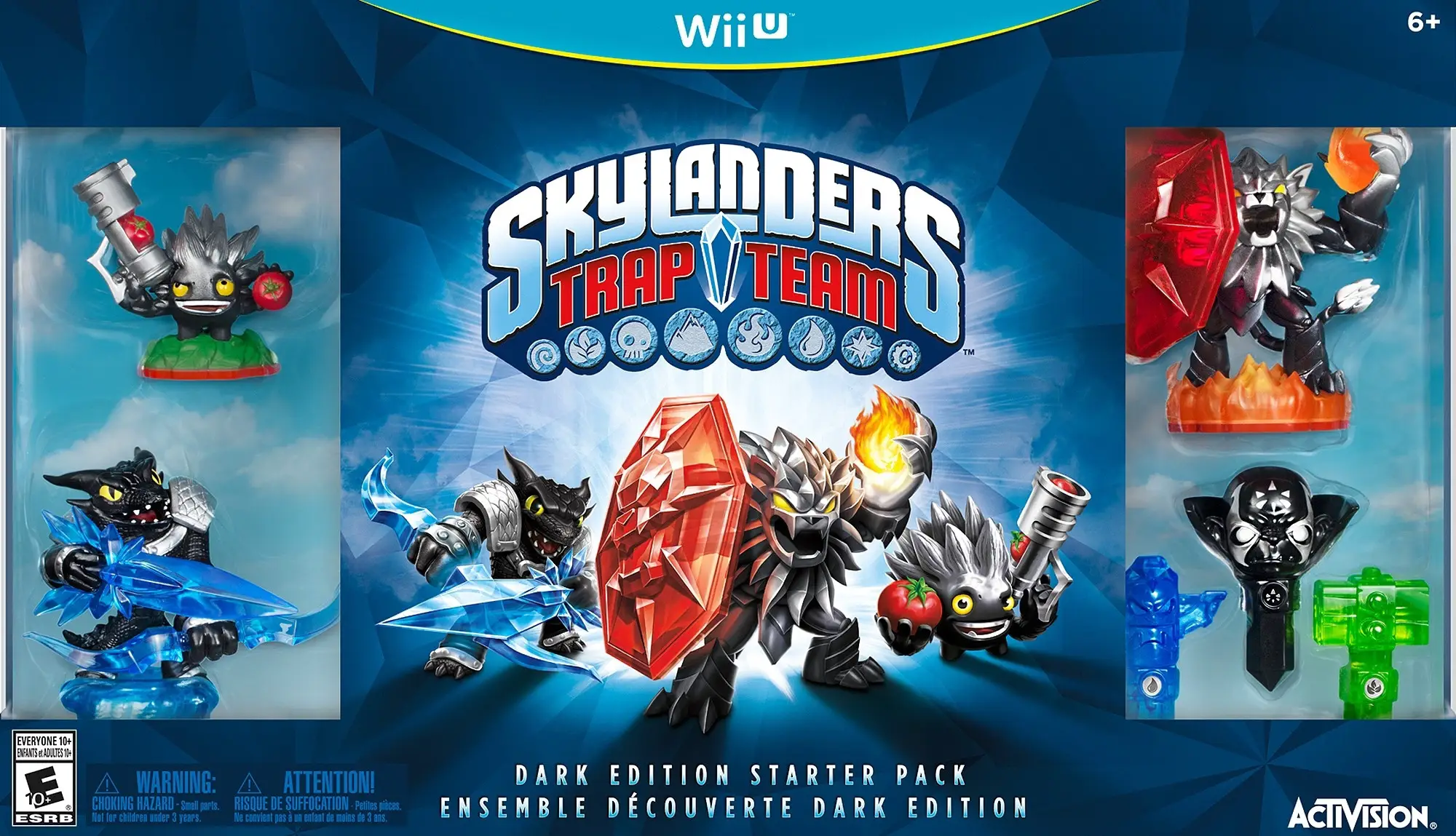 Capa de Skylanders Trap Team [Dark Edition Starter Pack]