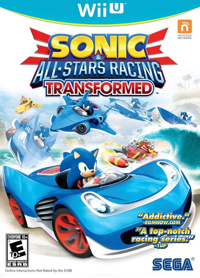 Capa de Sonic & All-Stars Racing Transformed