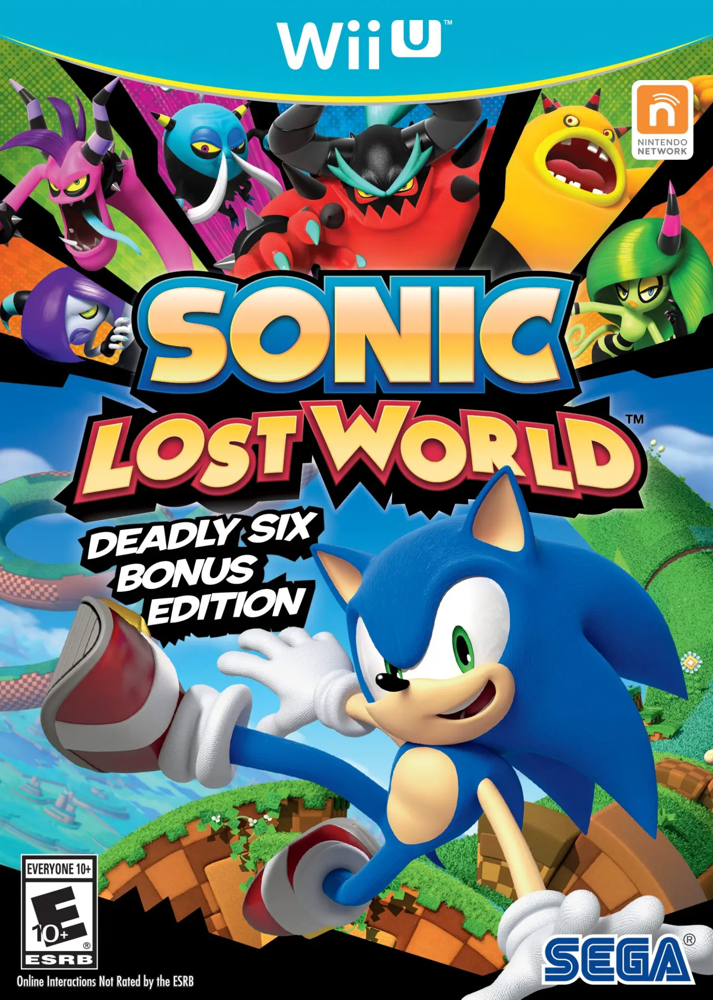 Capa de Sonic: Lost World [Deadly Six Edition]