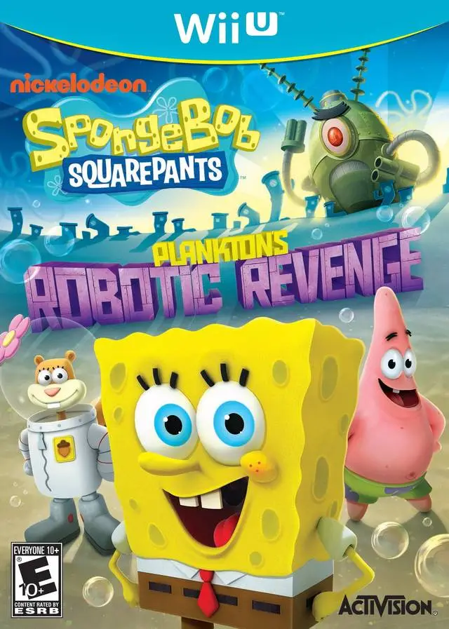 Capa de SpongeBob SquarePants: Plankton's Robotic Revenge