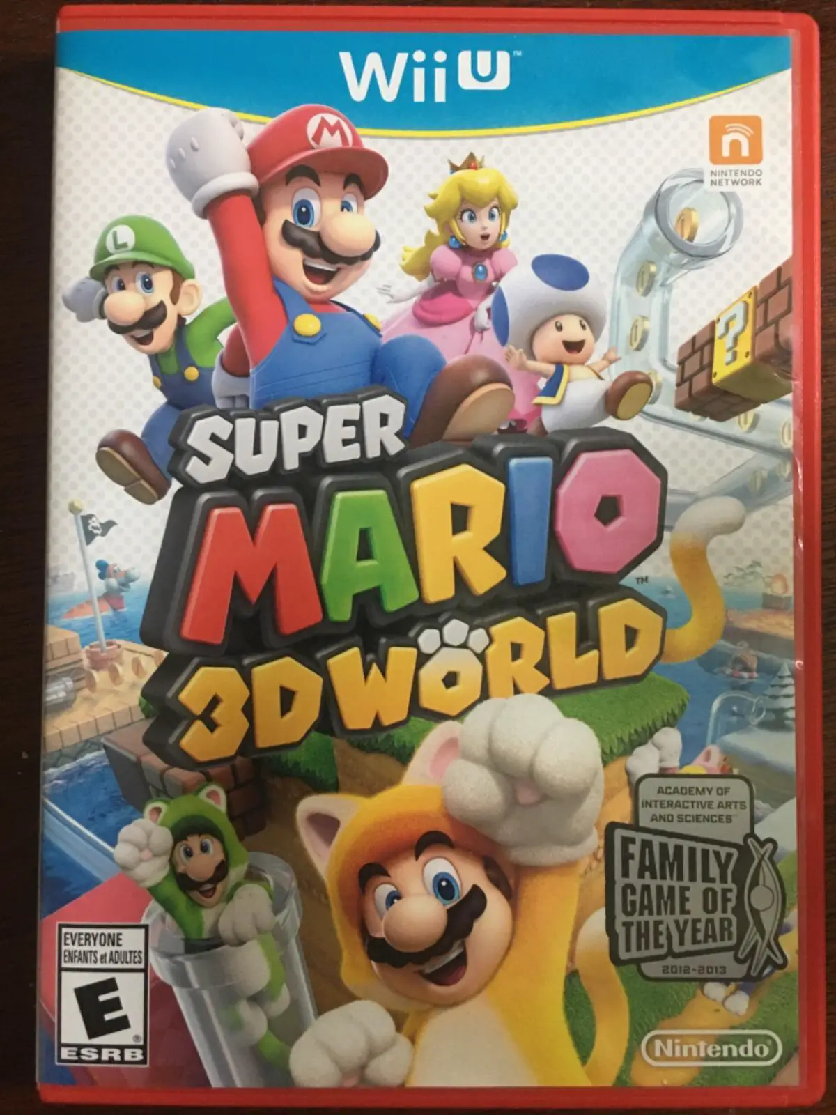 Capa de Super Mario 3D World [Family Game Of The Year Edition]