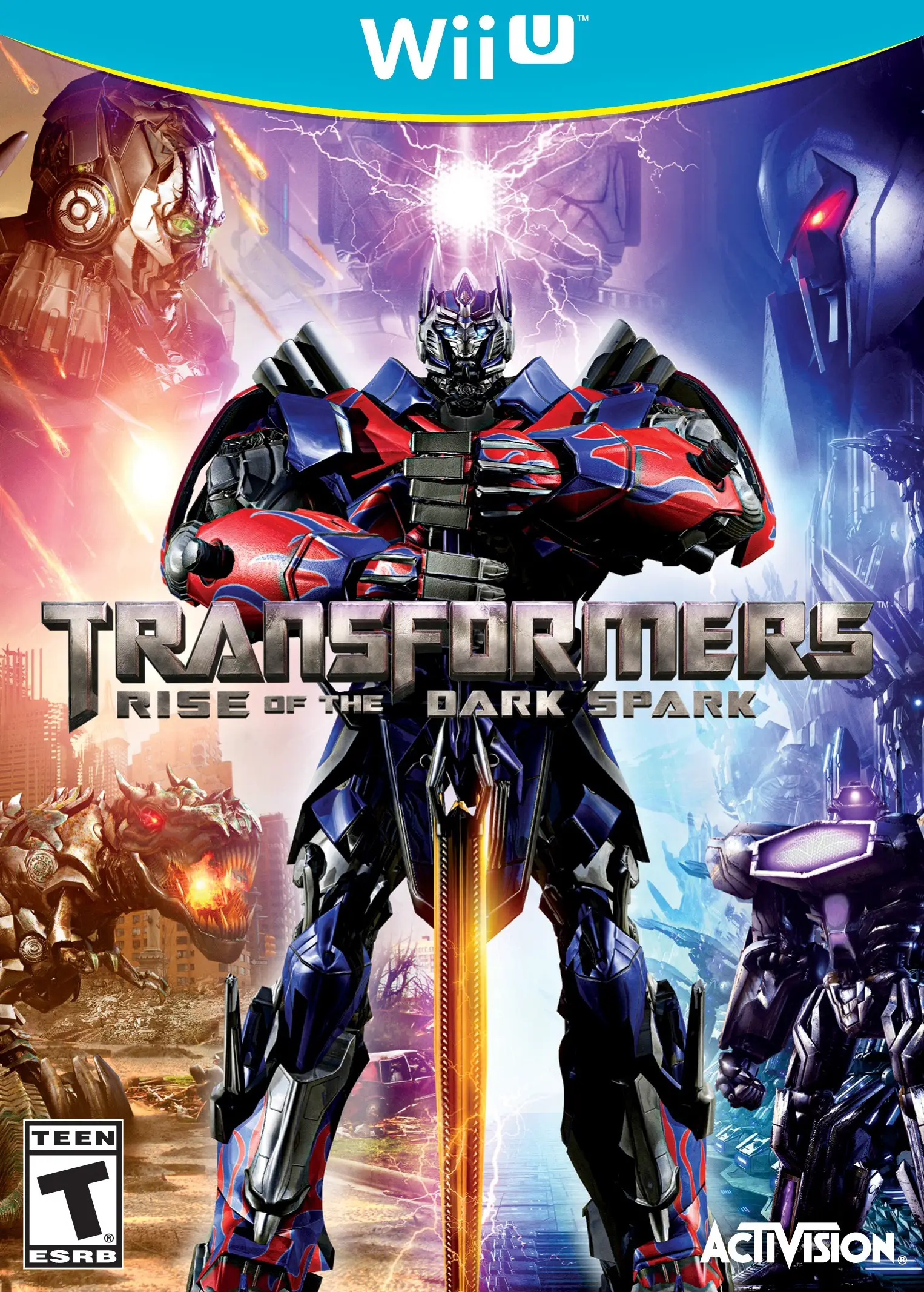 Capa de Transformers: Rise of the Dark Spark