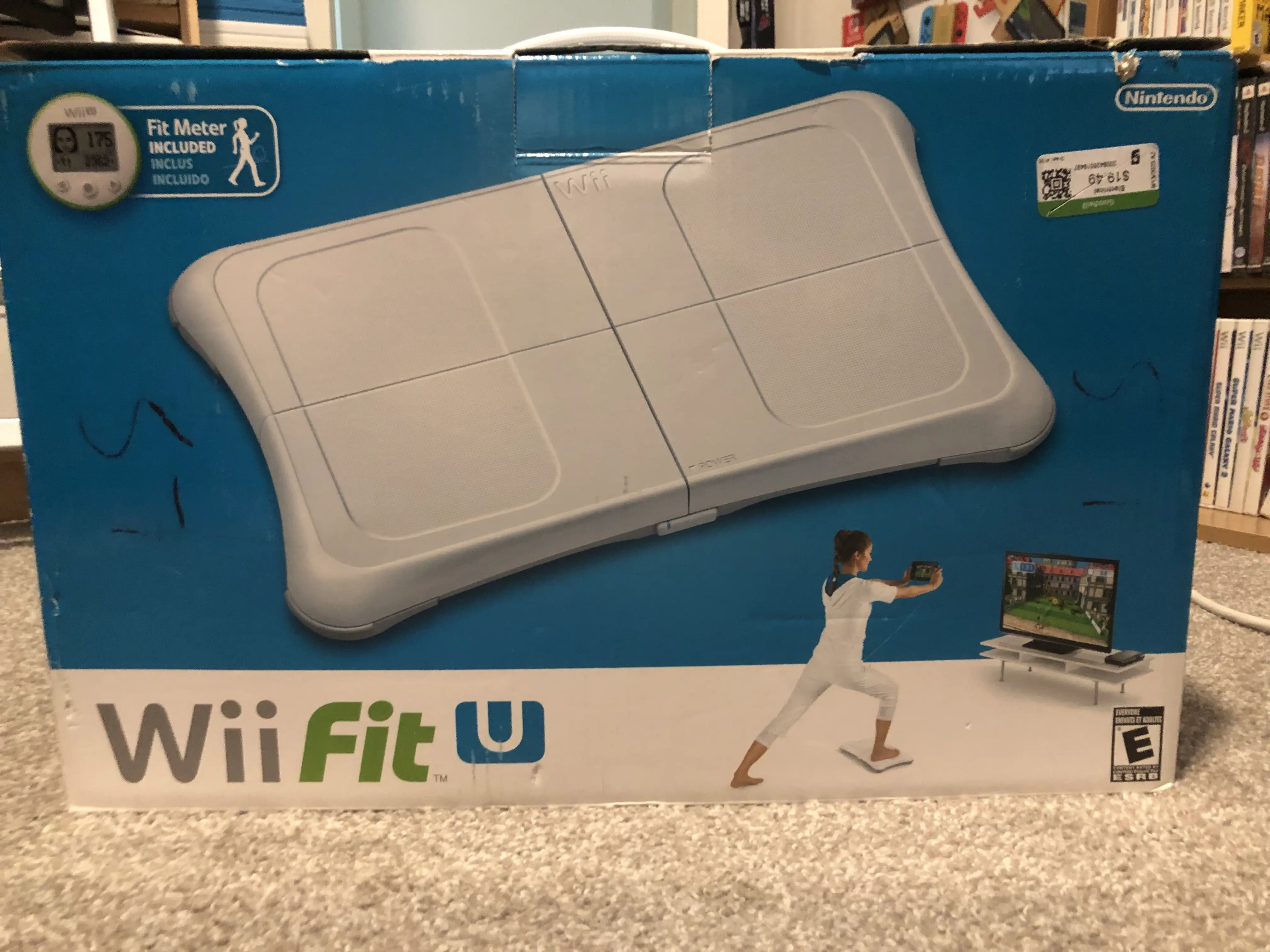 Capa de Wii Fit U (Balance Board and Meter Bundle)
