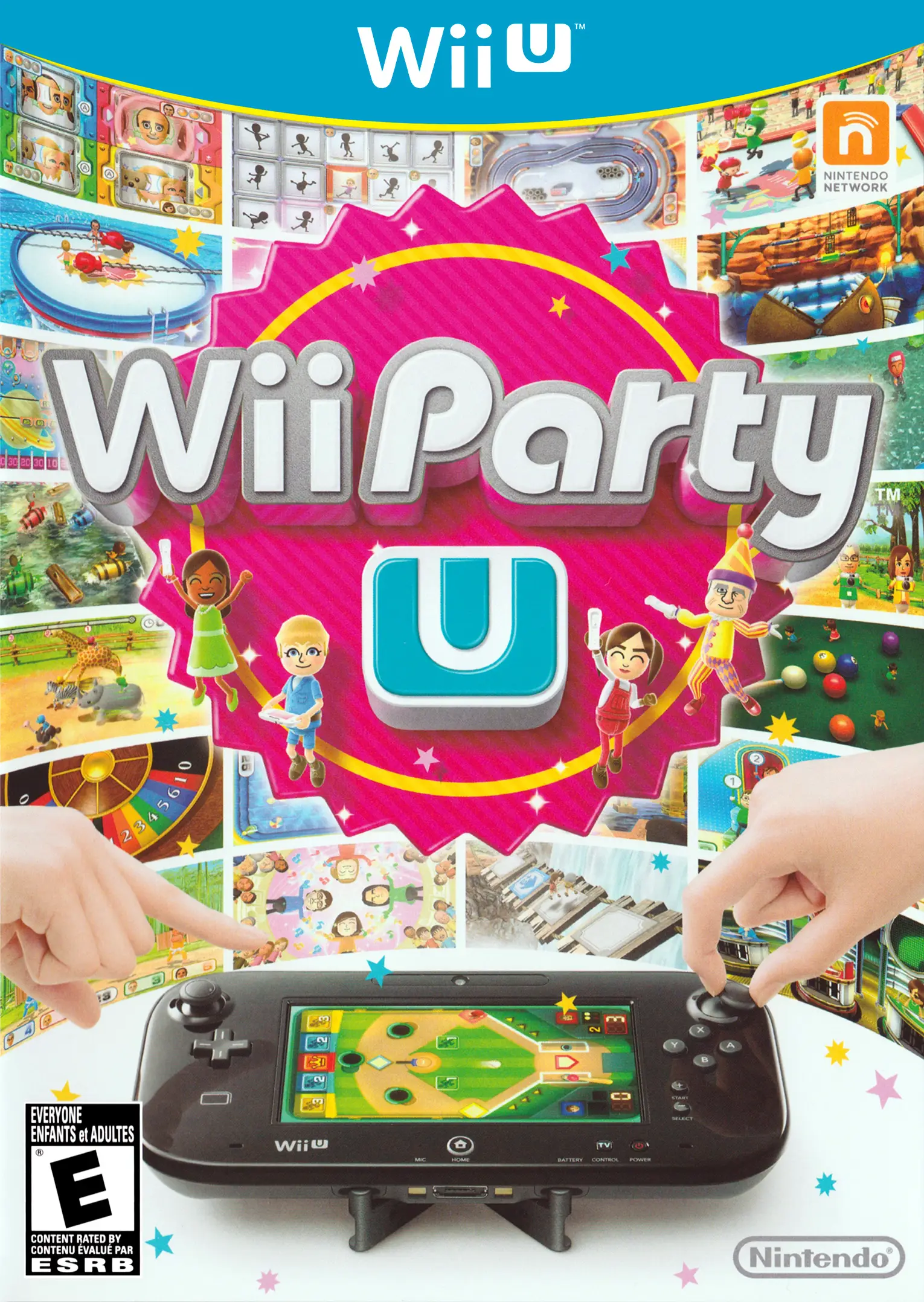 Capa de Wii Party U