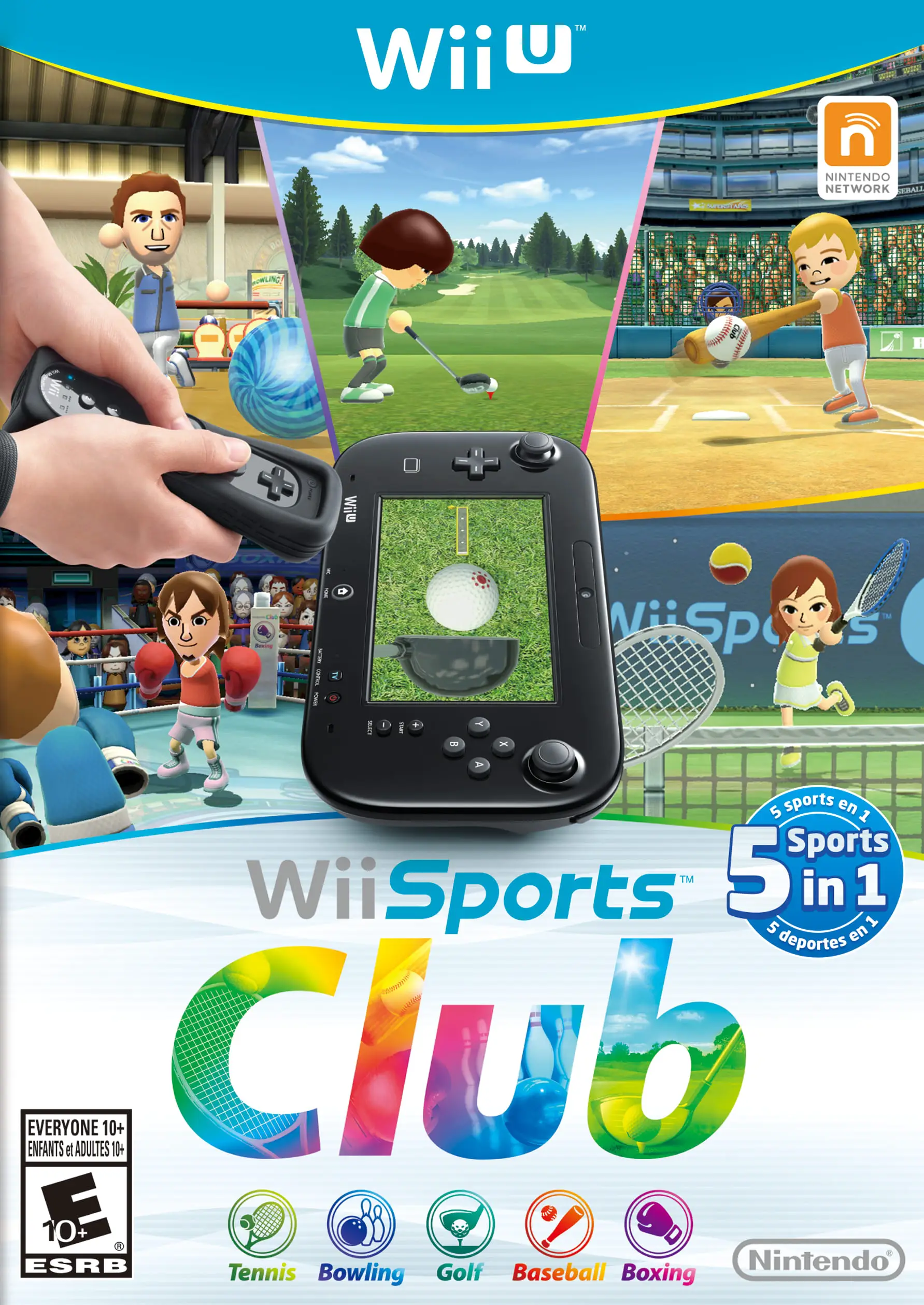 Capa de Wii Sports Club