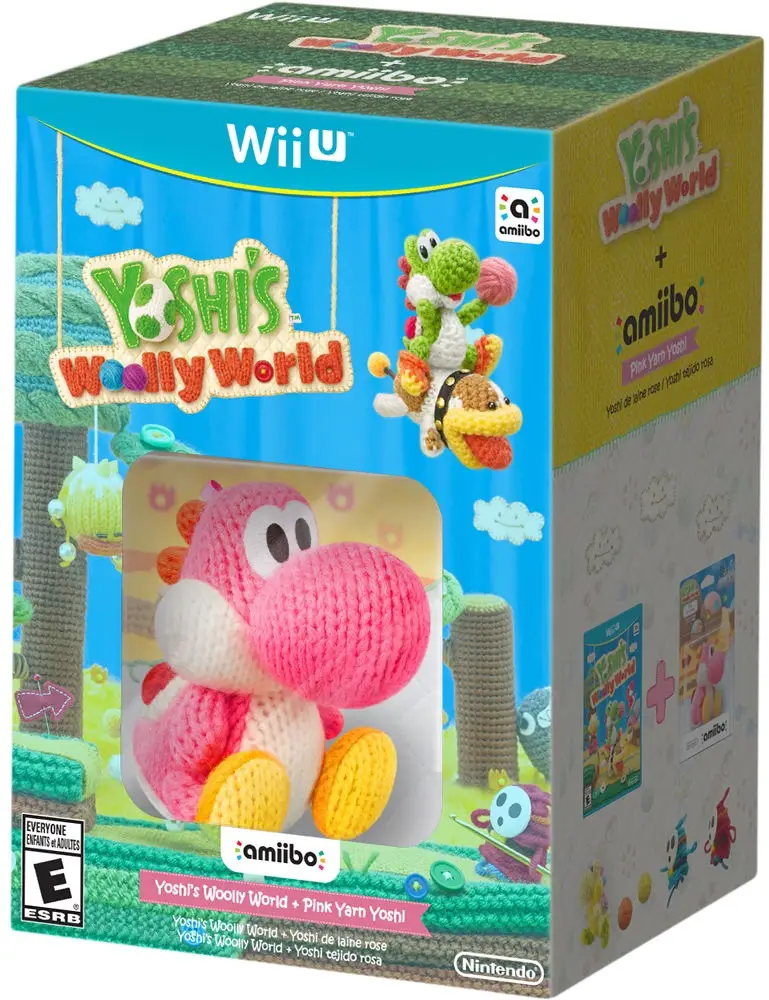 Capa de Yoshi's Woolly World [Pink Yarn Yoshi Bundle]