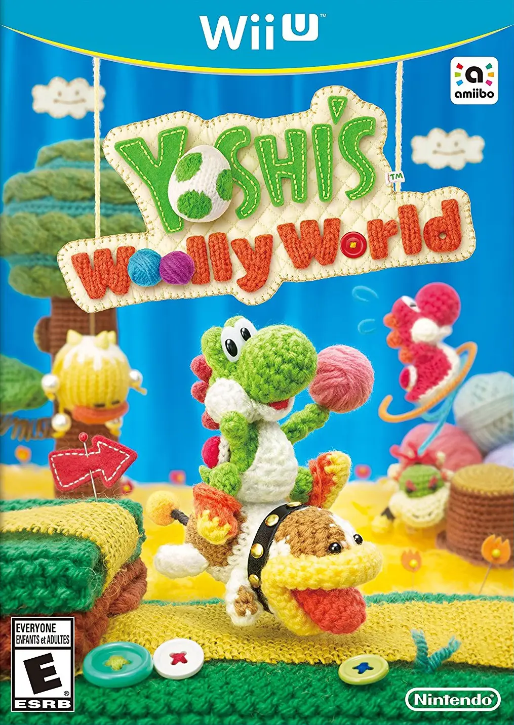 Capa de Yoshi's Woolly World