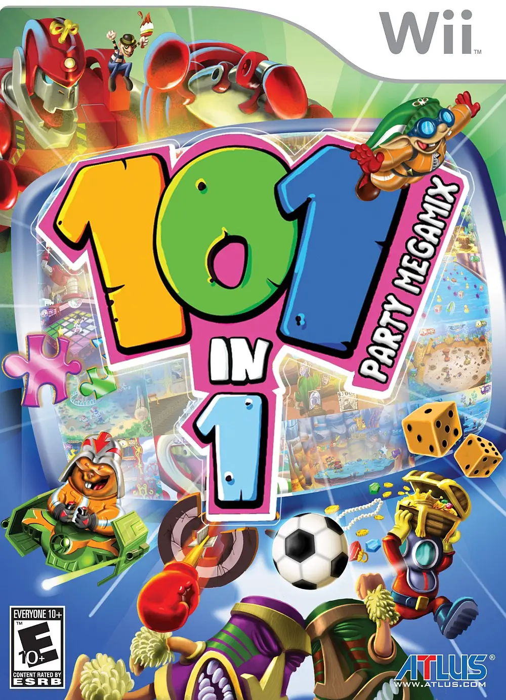 Capa de 101-in-1 Party Megamix