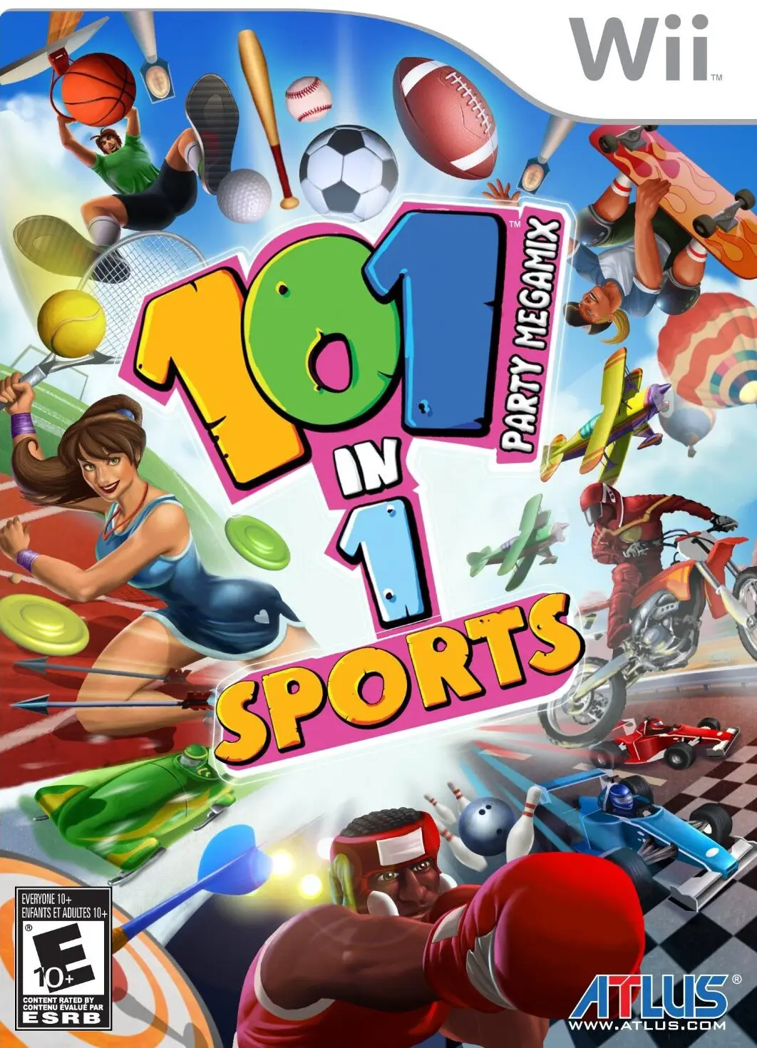 Capa de 101-in-1 Sports Party Megamix