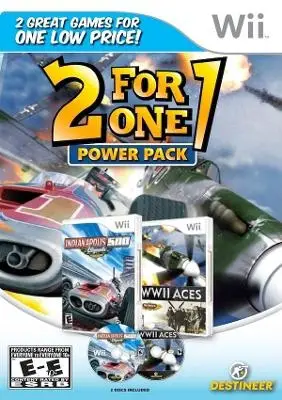 Capa de 2 for 1 Power Pack WWII Aces & Indianapolis 500 Legends