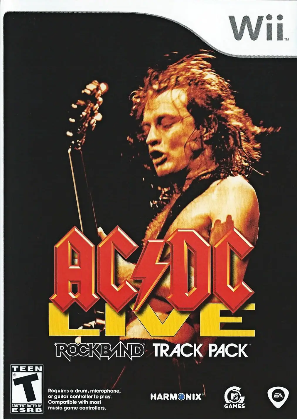 Capa de AC/DC Live: Rock Band Track Pack