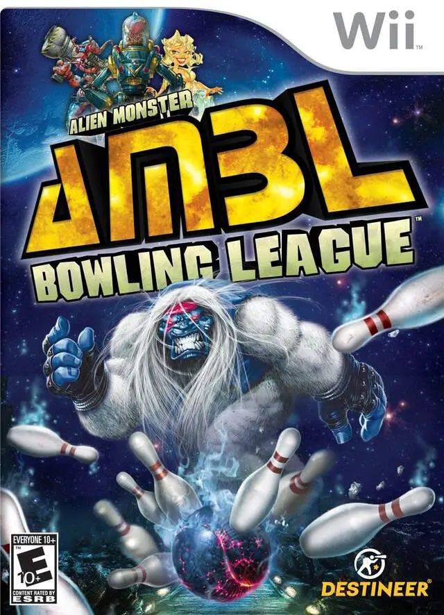 Capa de Alien Monster Bowling League