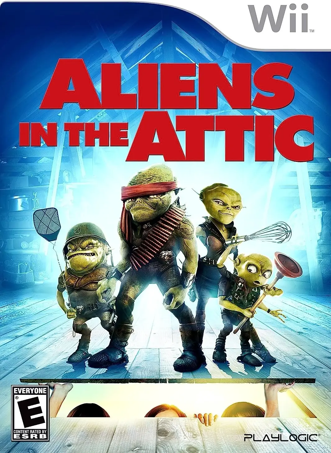 Capa de Aliens in the Attic