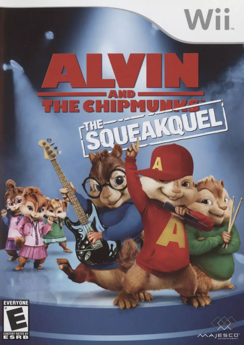 Capa de Alvin and the Chipmunks: The Squeakquel