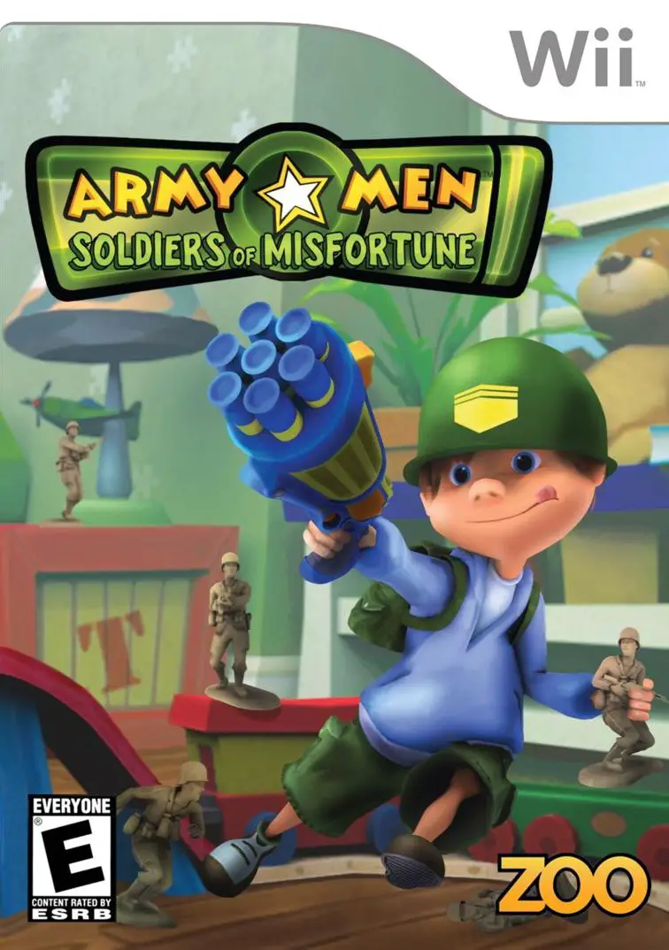 Capa de Army Men: Soldiers of Misfortune
