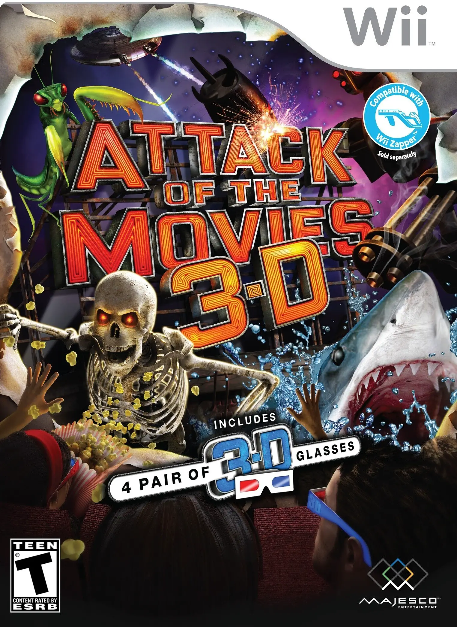 Capa de Attack of the Movies 3D