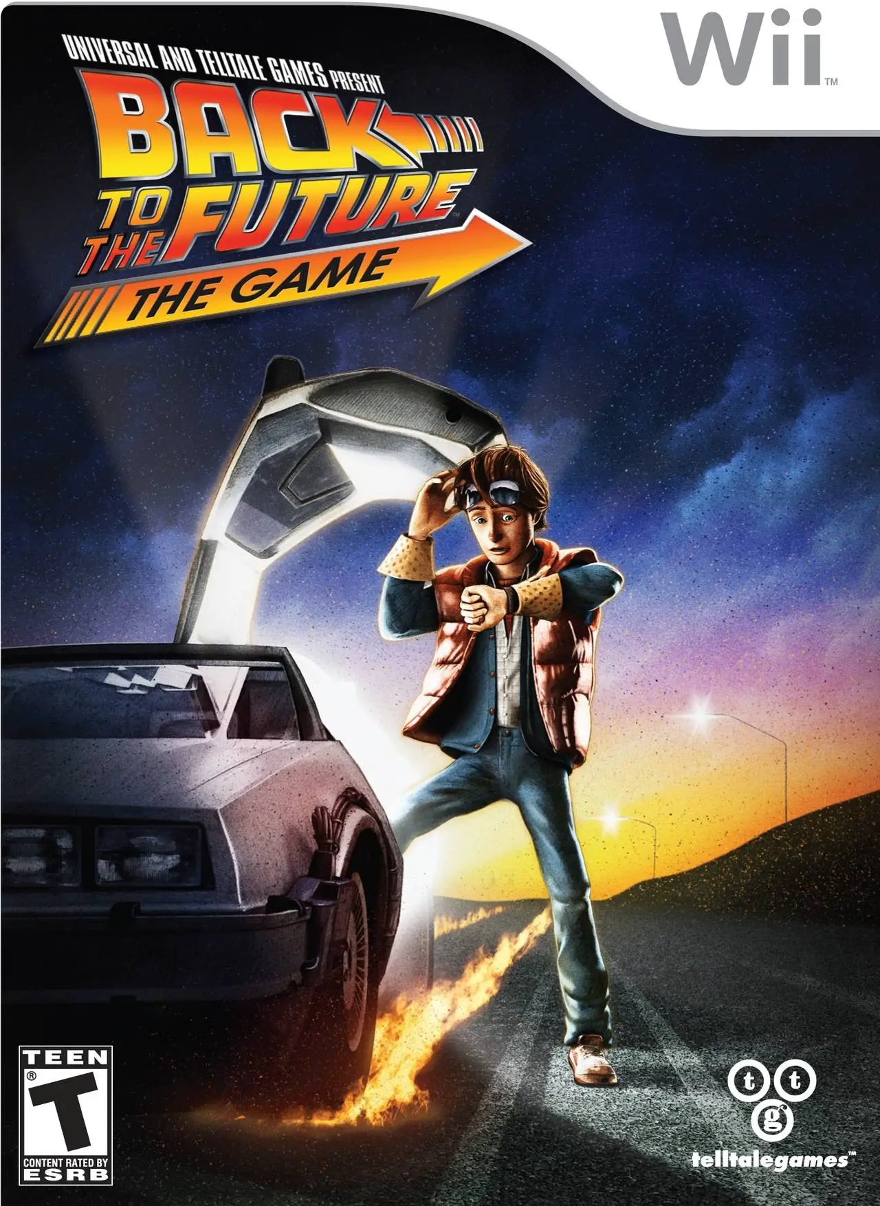 Capa de Back to the Future: The Game