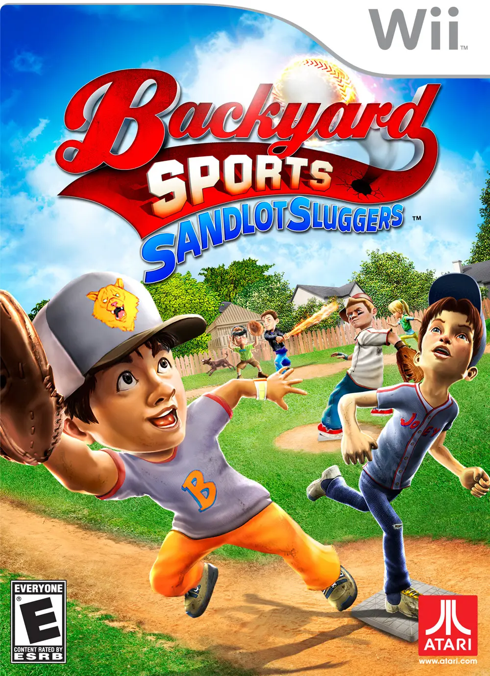 Capa de Backyard Sports: Sandlot Sluggers
