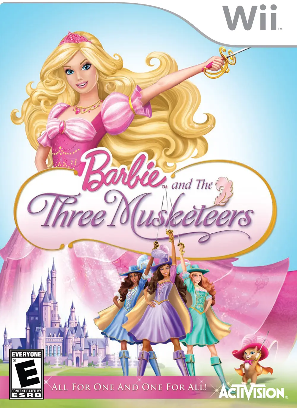 Capa de Barbie and the Three Musketeers