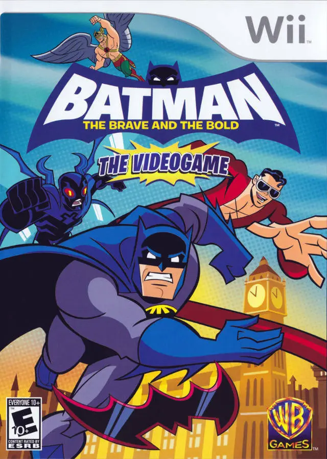 Capa de Batman: The Brave and the Bold - The Videogame