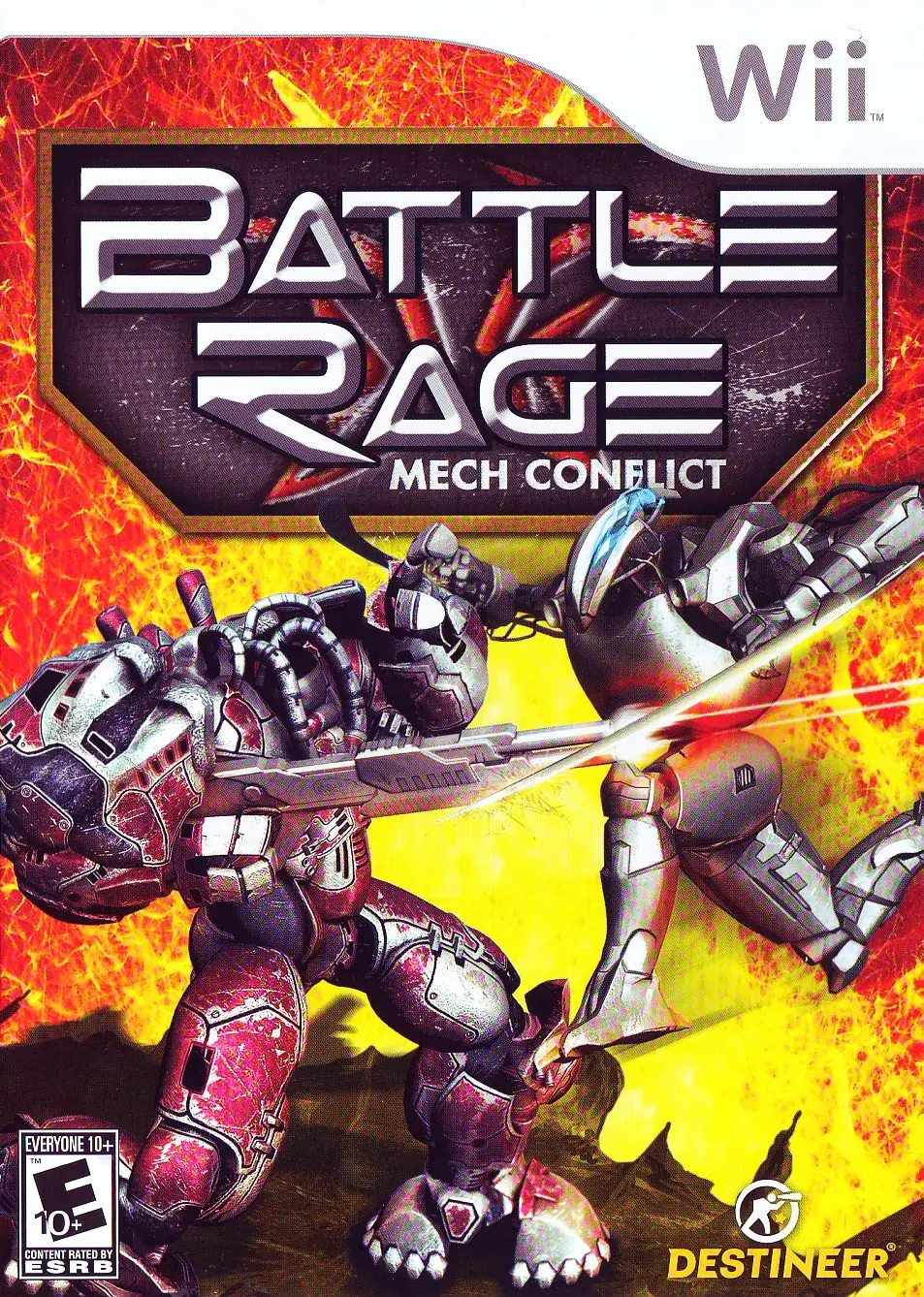 Capa de Battle Rage: Mech Conflict