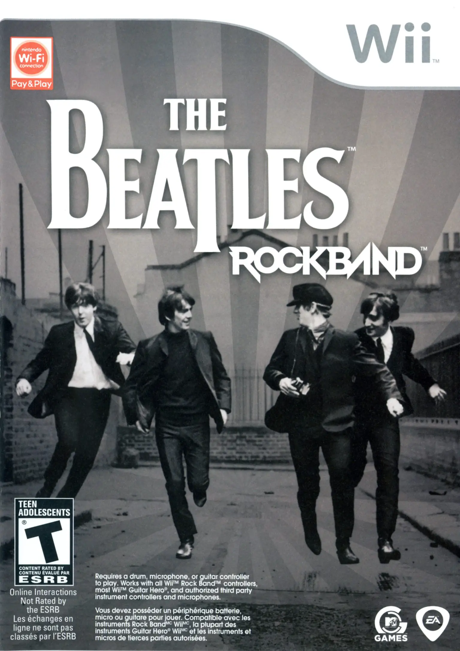 Capa de Beatles: Rock Band