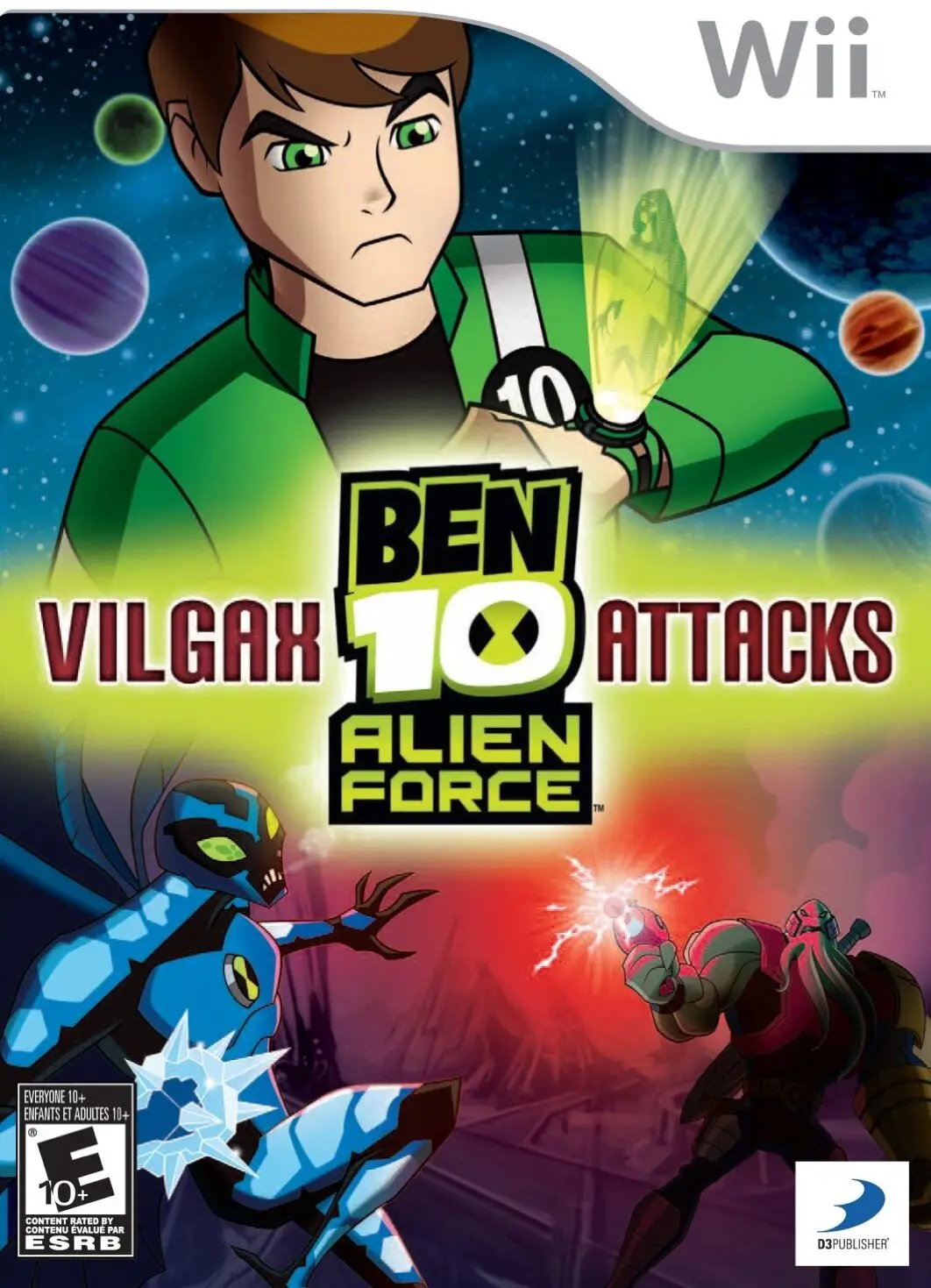 Capa de Ben 10 Alien Force: Vilgax Attacks