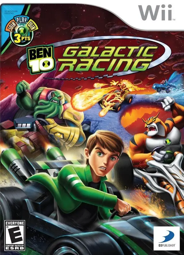 Capa de Ben 10: Galactic Racing